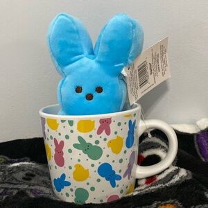 Peeps Plush With Mug Set NWT